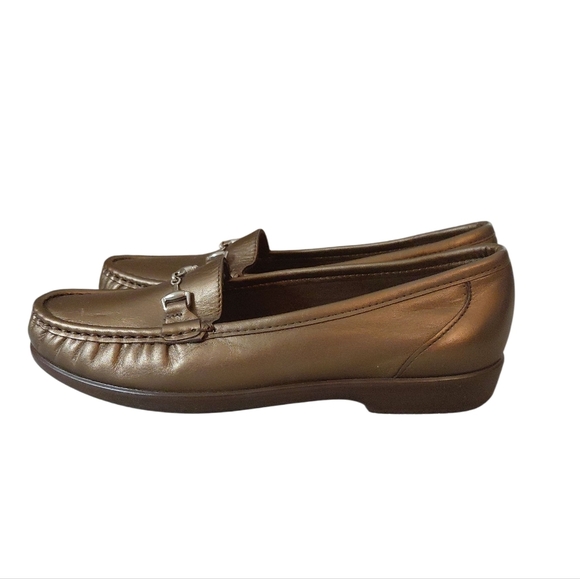 SAS Black Flats Comfortable Loafers - Picture 5 of 10